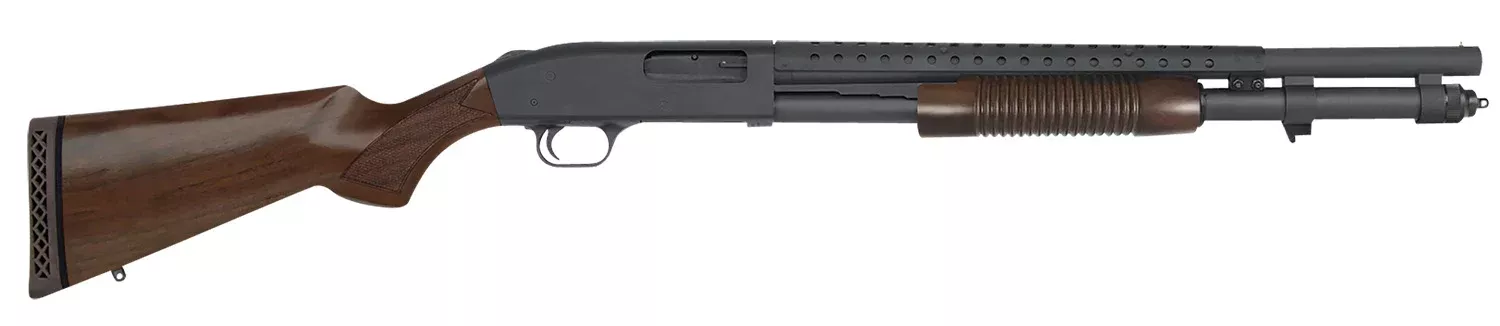 Mossberg 590 Retro 12 Gauge 3" 9-Rd 20" Pump Shotgun - Blued/Walnut