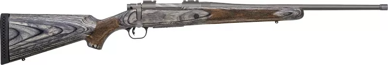 Mossberg Patriot 400 Legend 20" 4+1 Bolt-Action Rifle - Stainless Cerakote, Gray Laminate