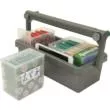 MTM SSC Shotshell Box Caddy with 4 SS25 12 Gauge 25-Rd Clear Boxes