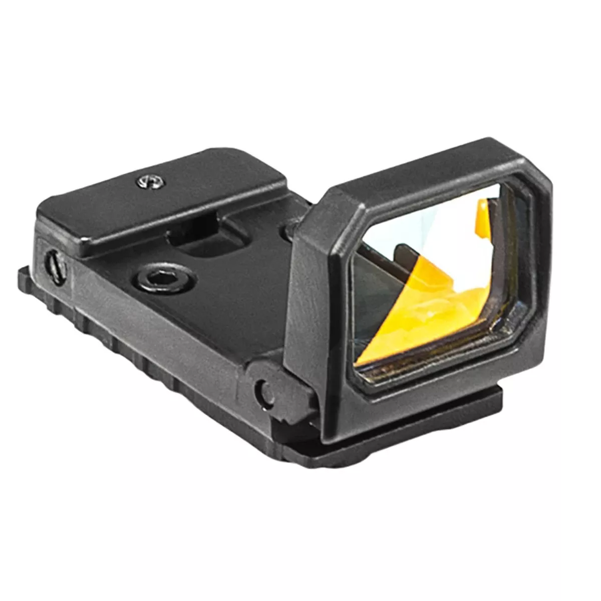 NcStar VISM FlipDot M2 Red Dot Sight with 3 MOA Illuminated Reticle, Compatible with Glock MOS - VDFLIPGLOM2
