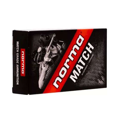 Norma Ammunition (RUAG) 10166312 Match Hybrid Target 6.5 Creedmoor 130 gr Hollow Point Boat-Tail (HPBT) 20 Bx/ 10 Cs