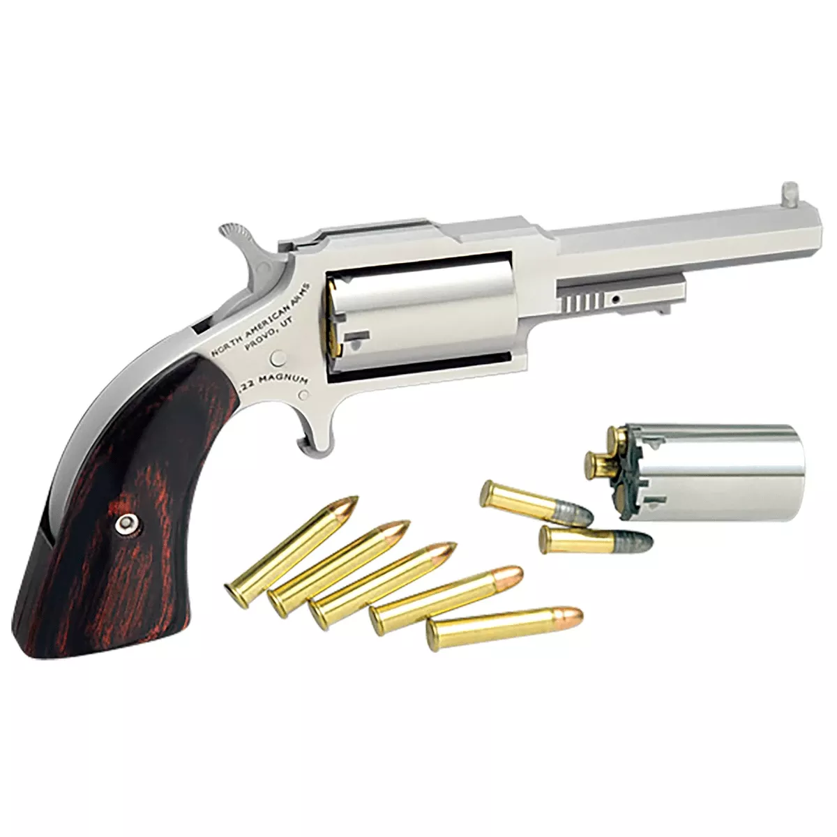 North American Arms 1860 Sheriff 22 LR or 22 WMR Mini Revolver Pistol