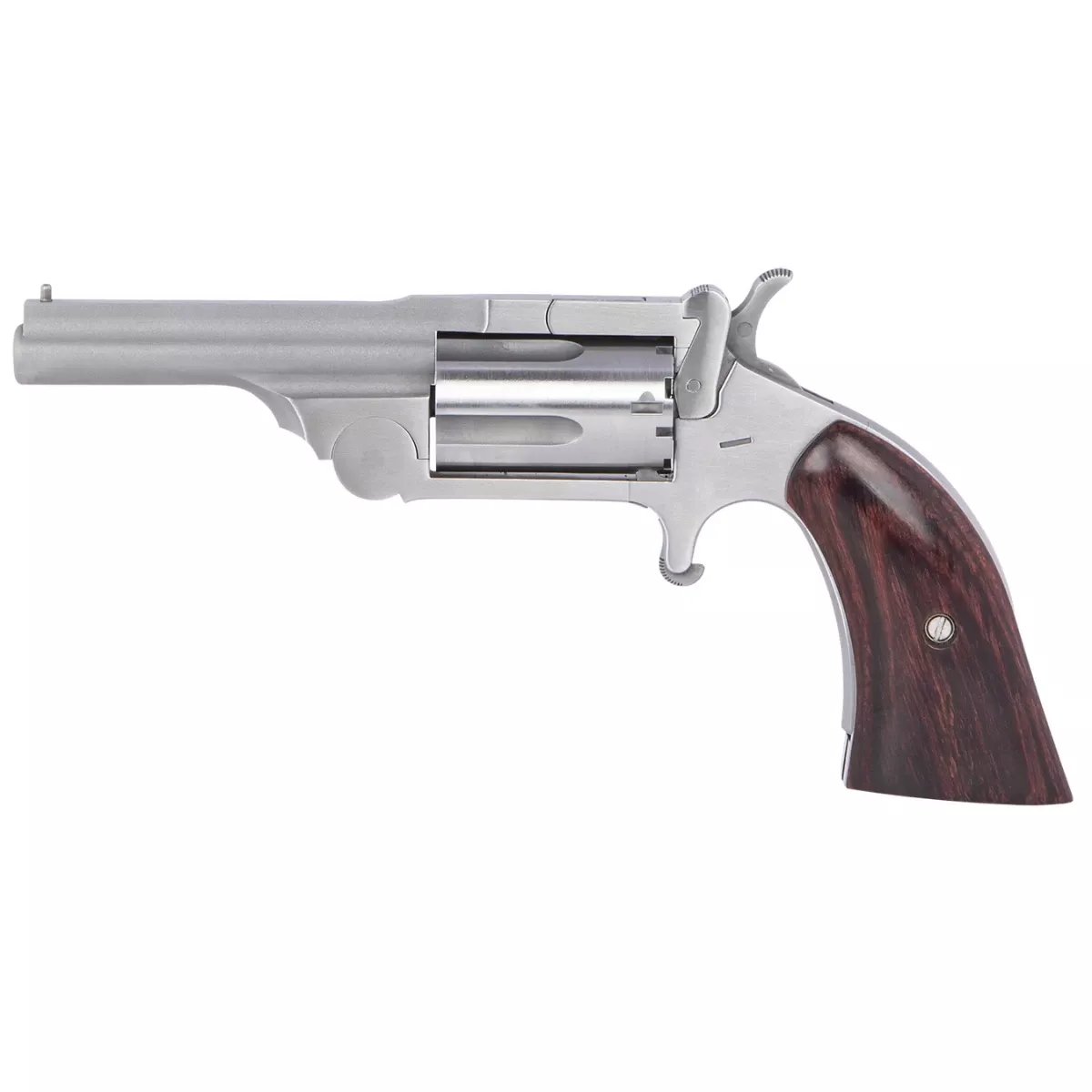 North American Arms Ranger II 22 Long Rifle/22 Winchester Magnum Rimfire with 2.50-inch Barrel, 5 Round Capacity Cylinder - 22MCR250