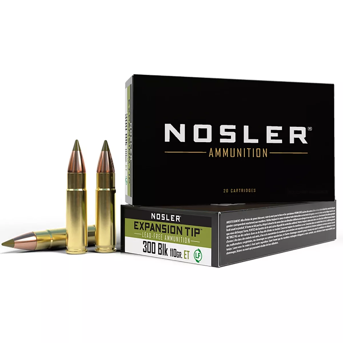 Nosler E-Tip 300 Blackout 110 gr E Tip Lead Free - 40660
