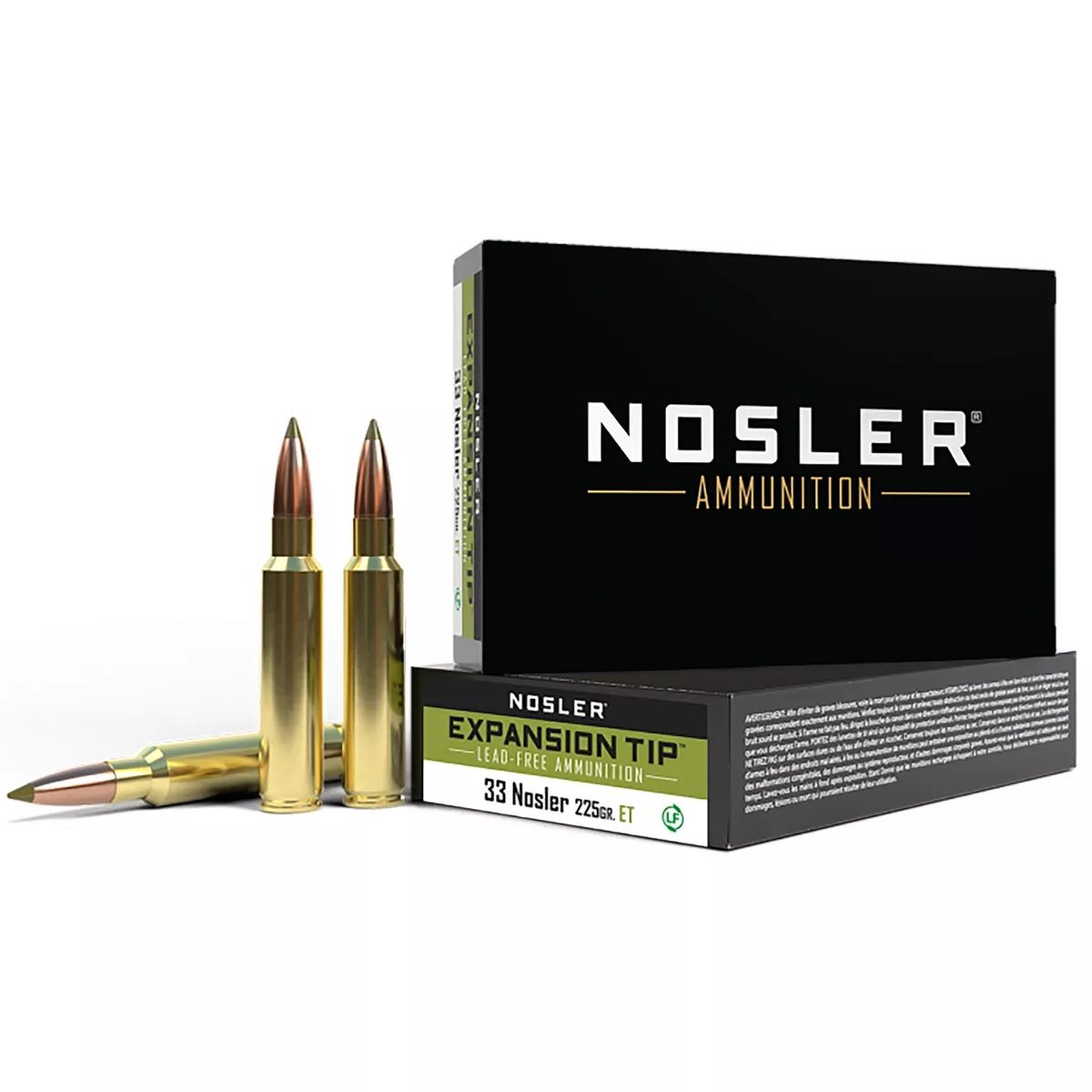 Nosler E-Tip 33 Nosler 225 gr E Tip Lead Free - 40042