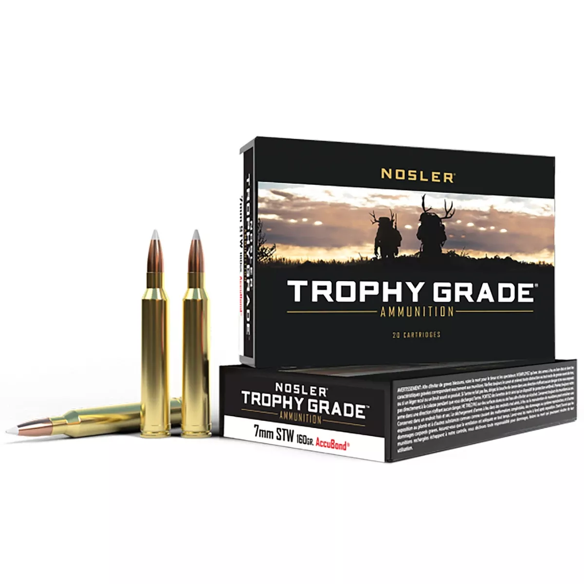 Nosler Trophy Grade 7mm STW 160 gr AccuBond - 60047