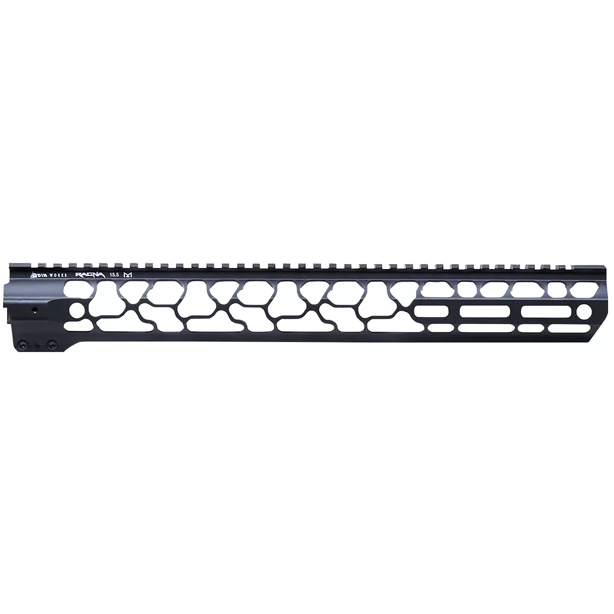 Odin Works F15MLRA 15.5" Ragna M-LOK Forend M-LOK, Black Aluminum, Mounting Hardware Included for AR-15