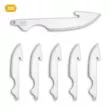 Outdoor Edge RazorSafe RRP306 3 " Caping Blade Replacement Blades - 6 Pack