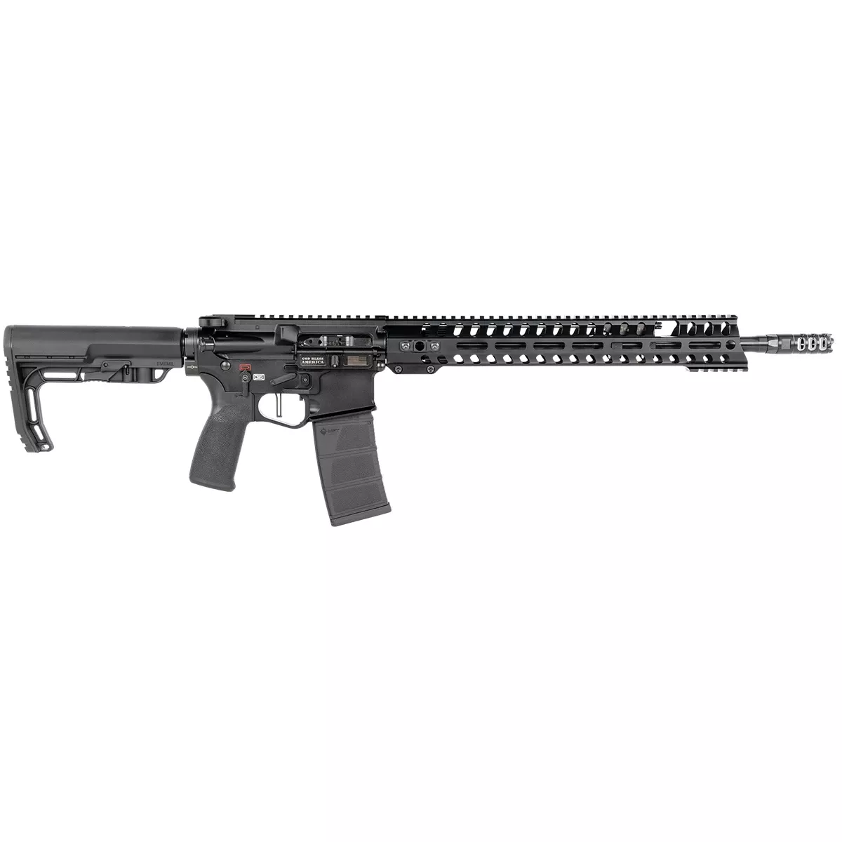 Patriot Ordnance Factory 00856 Renegade + 223 / 5.56 AR-15 Semi Automatic Rifle