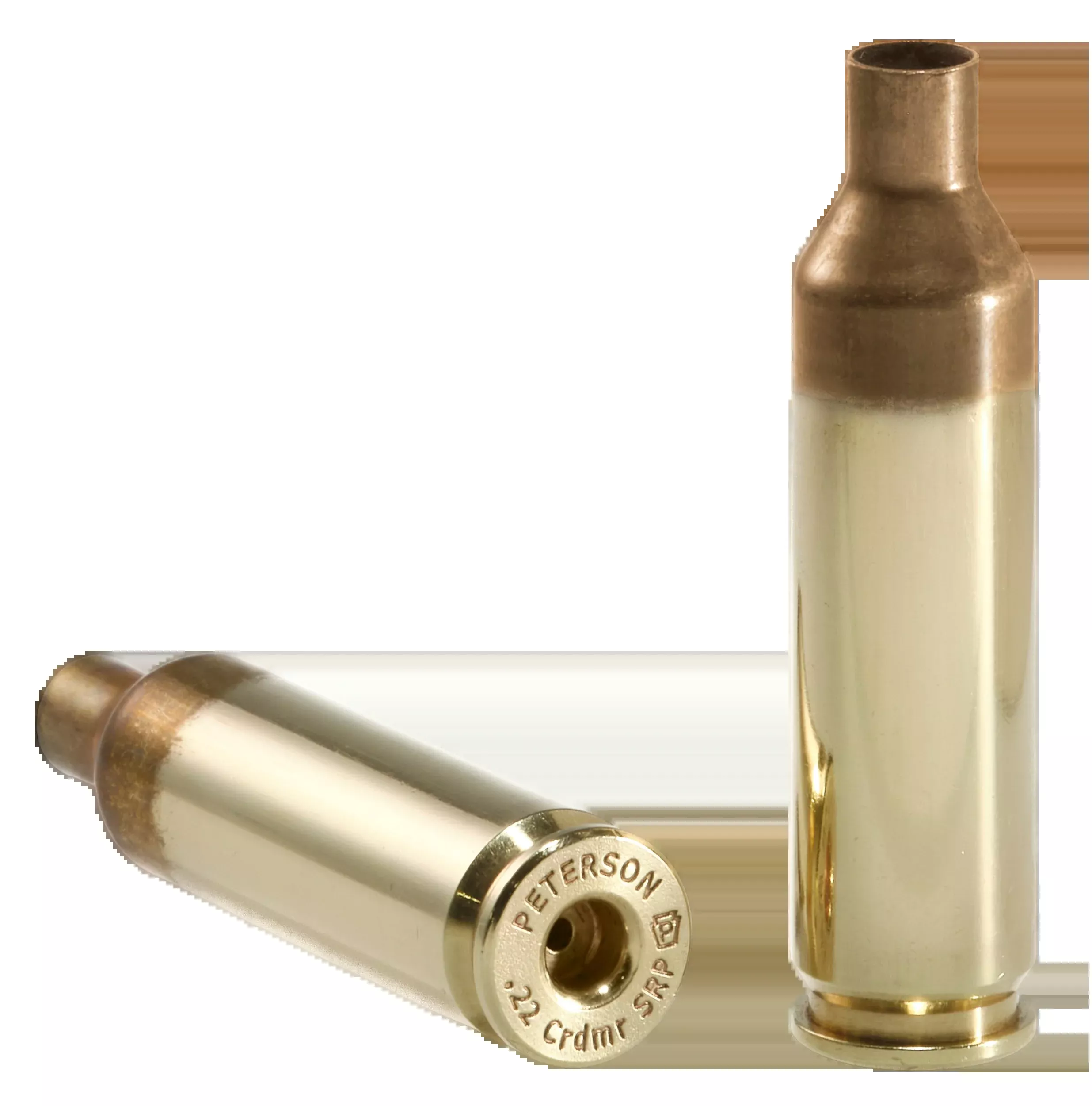 Peterson Cartridge 22 Creedmoor SRP Unprimed Rifle Brass - 50/Box