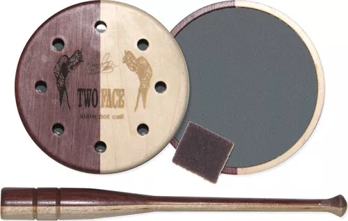 Pittman Game Calls Two Face Slate Pot Turkey Call