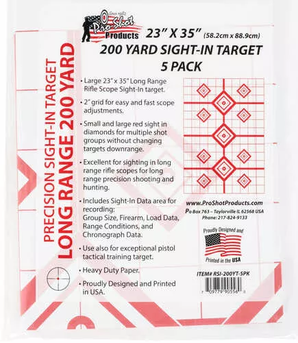 PROSHOT Rsi-200Yt-5Pk 23X35 200Yd RFL SIGHTIN