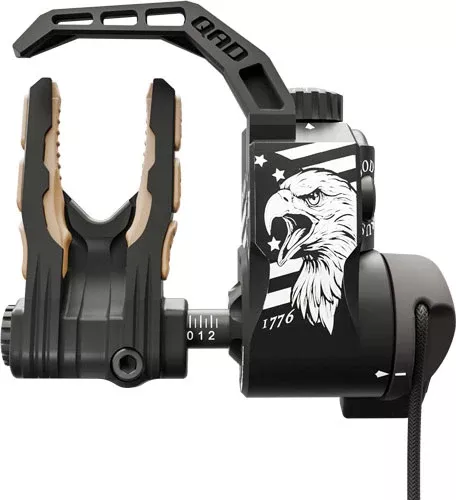 QAD Ultrarest MX2 1776 Edition Engraved Drop-Away Arrow Rest RH