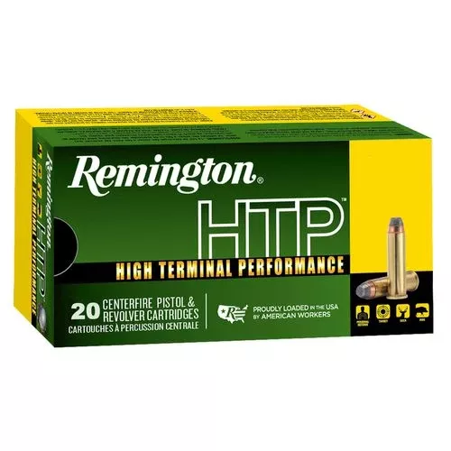 Remington Ammunition 22308 HTP40 S&W 180 gr Jacketed Hollow Point (JHP) 20 Bx