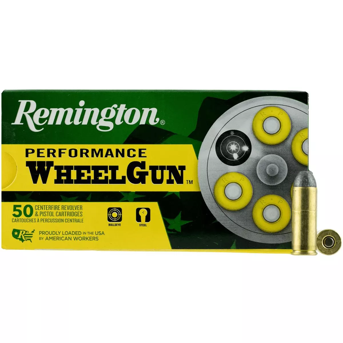 Remington Ammunition Performance WheelGun 38 Special 158 gr Lead Semi Wadcutter 50 Per Box