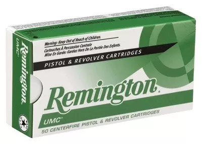 Remington UMC 45 ACP 230gr FMJ 50 Rd - Box or Case