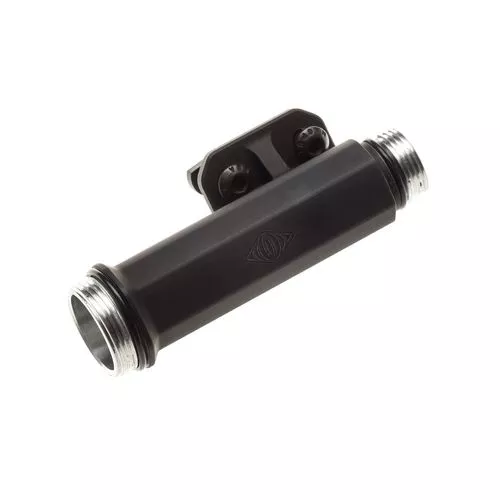 REPTILLA,LLC 100046 Torch6V/18650 M-LOk Black Hardcoat Anodized Left Side