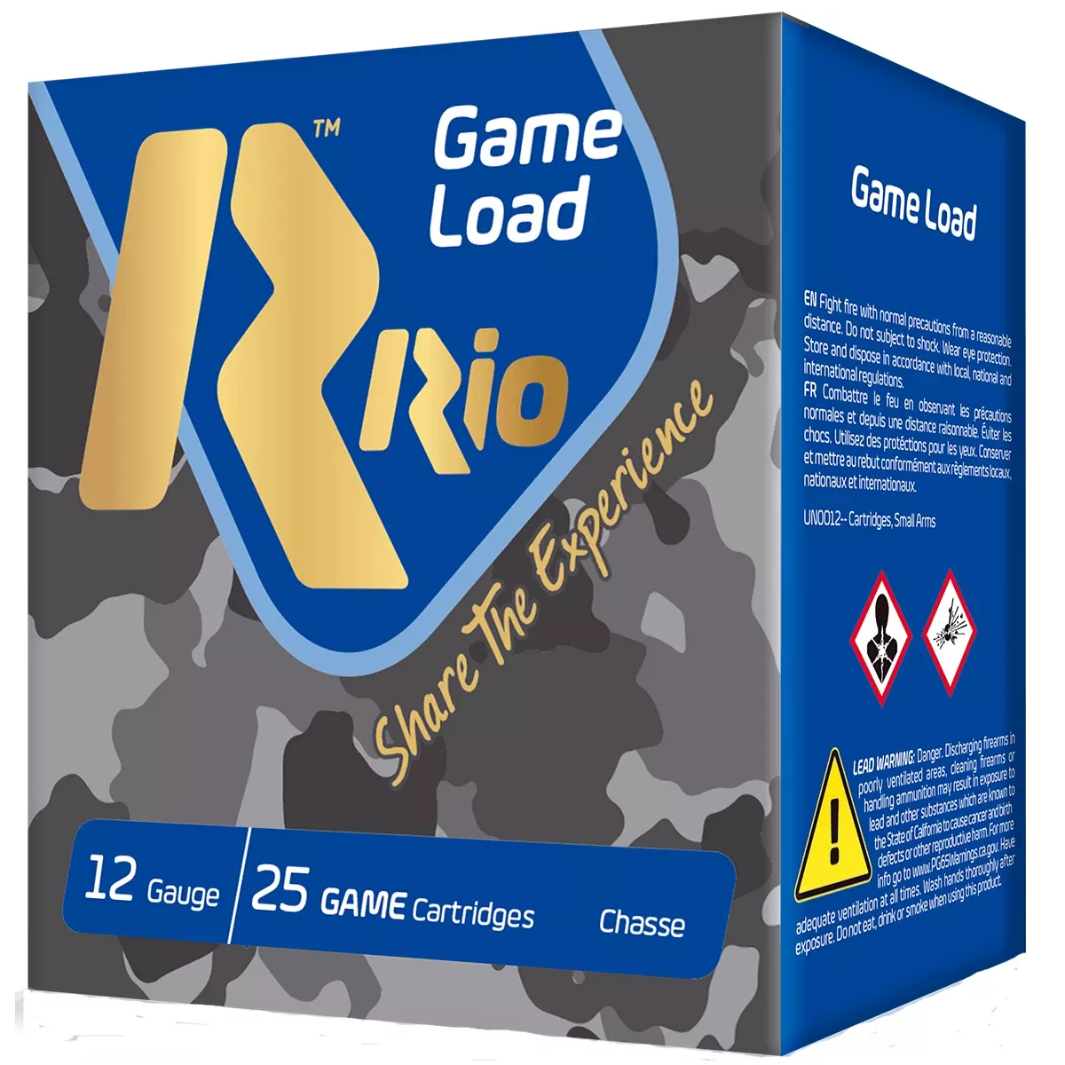 Rio Ammunition SG3275 Game Load Super Game High Velocity 12 Gauge 2.75" 1 1/8 oz 7.5 Shot 25 Per Box