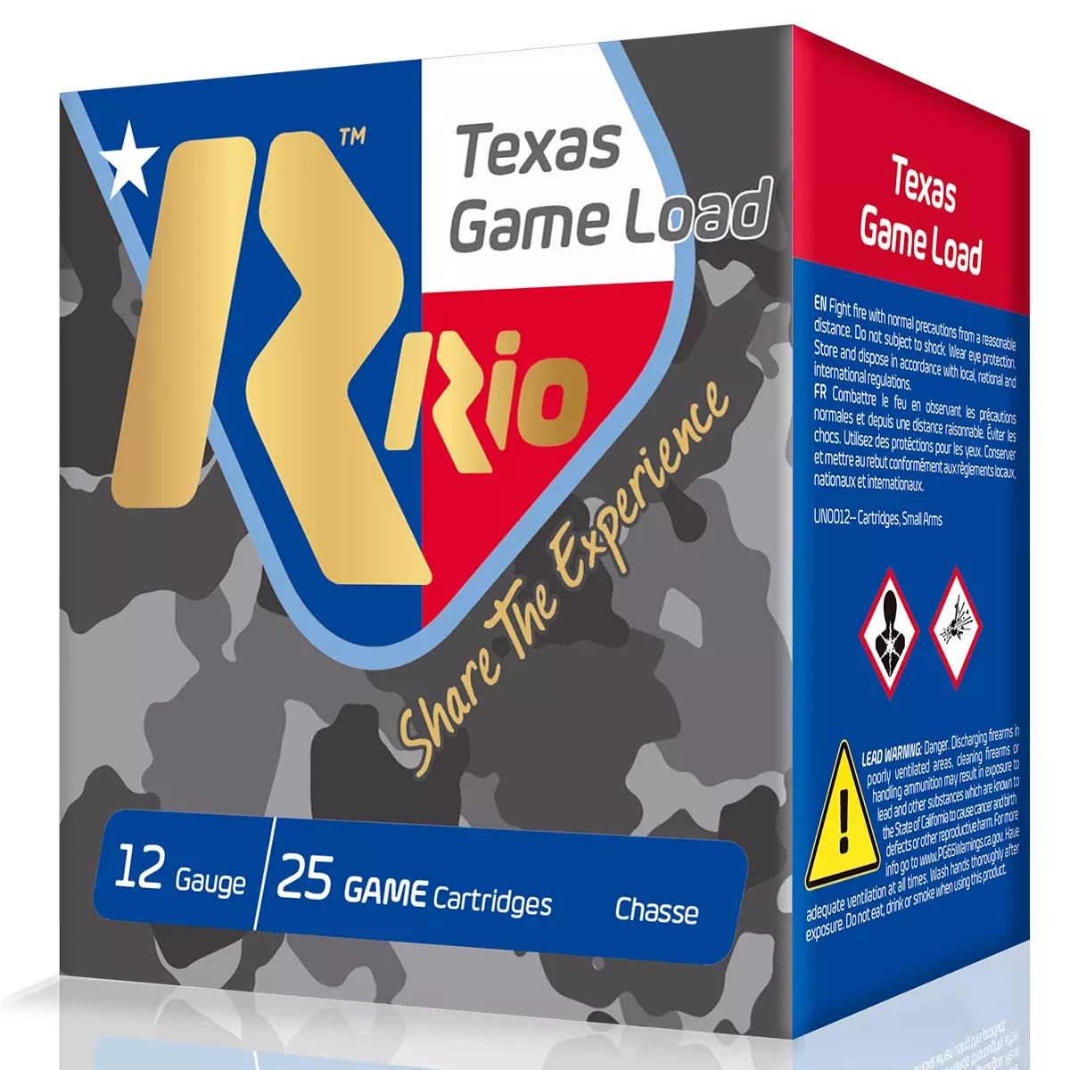 Rio Ammunition TGHV366 Texas Game Load High Velocity 12 Gauge 2.75" 1 1/4 oz 6 Shot