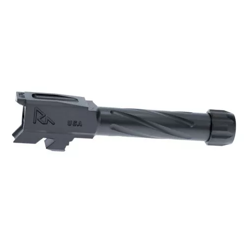 Rival Arms RA20G302D Precision V1 Drop-In Barrel 9mm Luger 3.41" Stainless PVD Finish 416R Stainless Steel Material with Threading for Glock 43