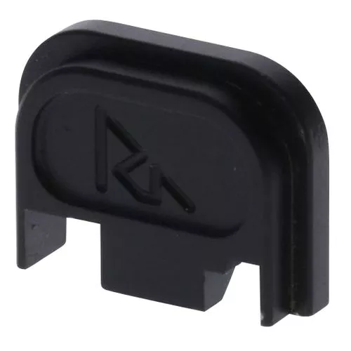 Rival Arms RA43G002A Slide Back Cover PlateSingle Stack Black Anodized Aluminum for Glock 43