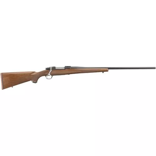 Ruger 37117 Hawkeye223 Rem5+1 22" Barrel, Satin Blued Alloy Steel, American Walnut Stock, Optics Ready