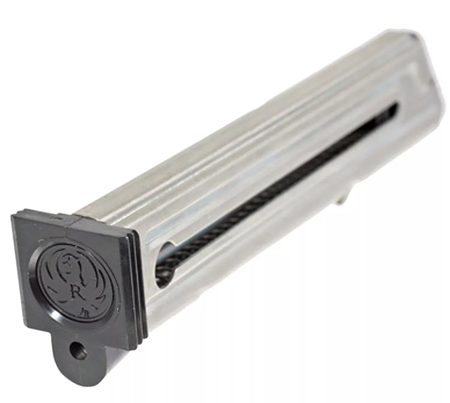 Ruger Mark III/IV .22 LR 10rd Steel Pistol Magazine - Silver
