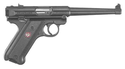 RUGER MRK IV STD 22LR 6" BL 10RD FS