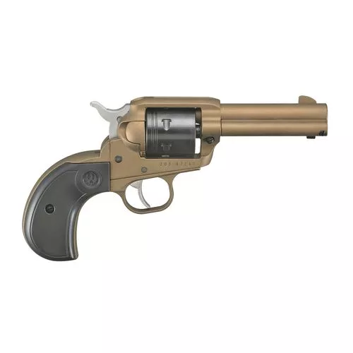 Ruger Wrangler 22 LR Revolver 3.75" Barrel Burnt Bronze/Black Cerakote Birdshead Grip