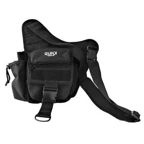 Rukx Gear ATICTSBB Sling BagBlack 600D Polyester Sling Bag