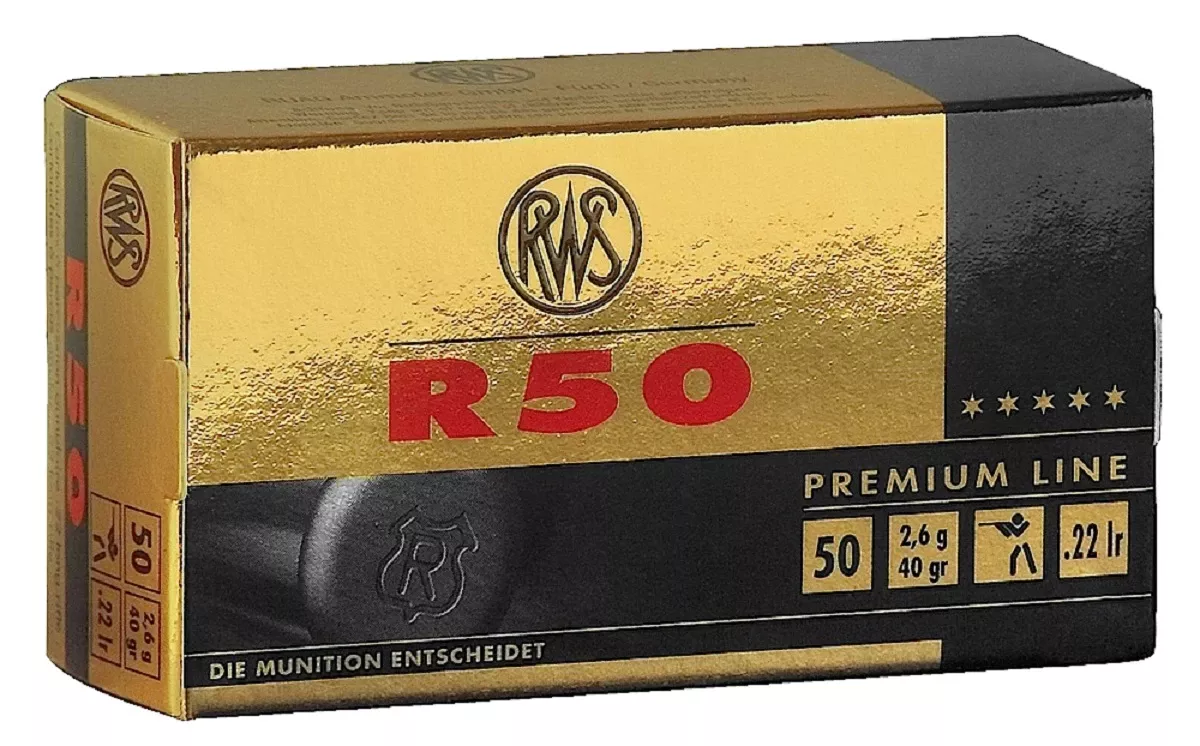 RWS/Umarex R50 Premium Line 22 LR 40 gr Lead Round Nose - 2134187
