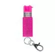 Sabre Jeweled Pepper Spray 0.54 oz 35 Bursts 14 ft Range Pink w/ Snap Clip & Twist Lock