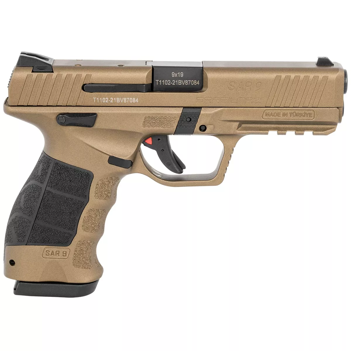 SAR USA SAR9 9mm Bronze Semi Automatic Handgun