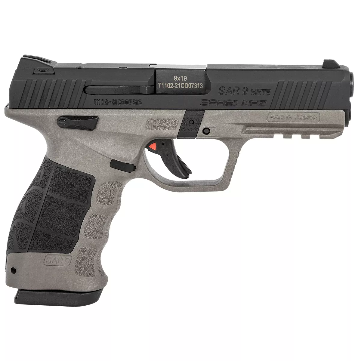 SAR USA SAR9 Mete Platinum Cerakote 9mm Semi Automatic Handgun