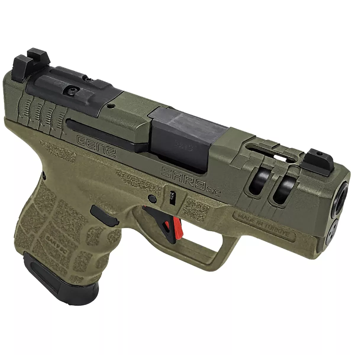 SAR USA SAR9SCG2OD SAR9 SC 9mm Gen2 Sub-Compact CCW Pistol