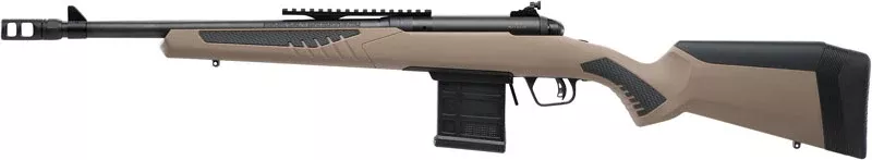 Savage 110 Scout .223 Rem 16.5" 10+1 Bolt Action Rifle - Black/FDE