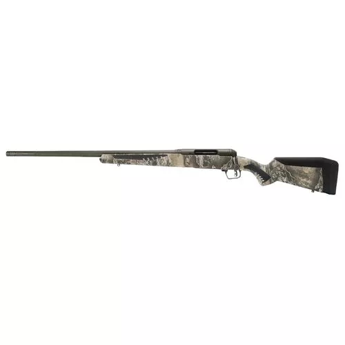 Savage Arms 57756 110 Timberline 300 Win Mag 3+1 Cap 24" OD Green Cerakote Rec/Barrel Realtree Excape Fixed AccuFit Stock Left Hand (Full Size)