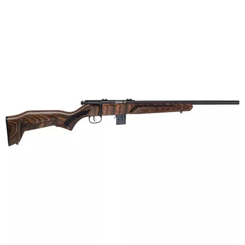 Savage Arms 91937 Mark II22 WMR 10+1 Cap 18" Matte Black Rec/Barrel Natural Brown Laminate Boyd's Minimalist Stock Right Hand (Full Size) 2