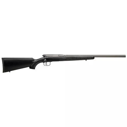 Savage Arms 96915 B.MAG17 WSM 8+1 Cap 22" Matte Stainless Rec/Barrel Matte Black Stock Right Hand (Full Size)