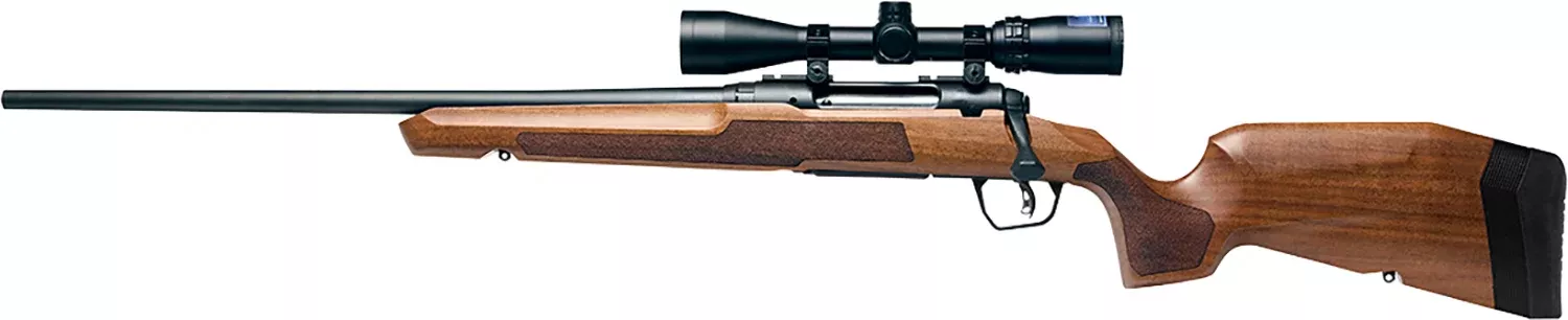 Savage Axis 2 XP 243 Win 22" 4+1 Bolt Action Rifle w/ 3-9x40mm Scope - Left Hand Hardwood
