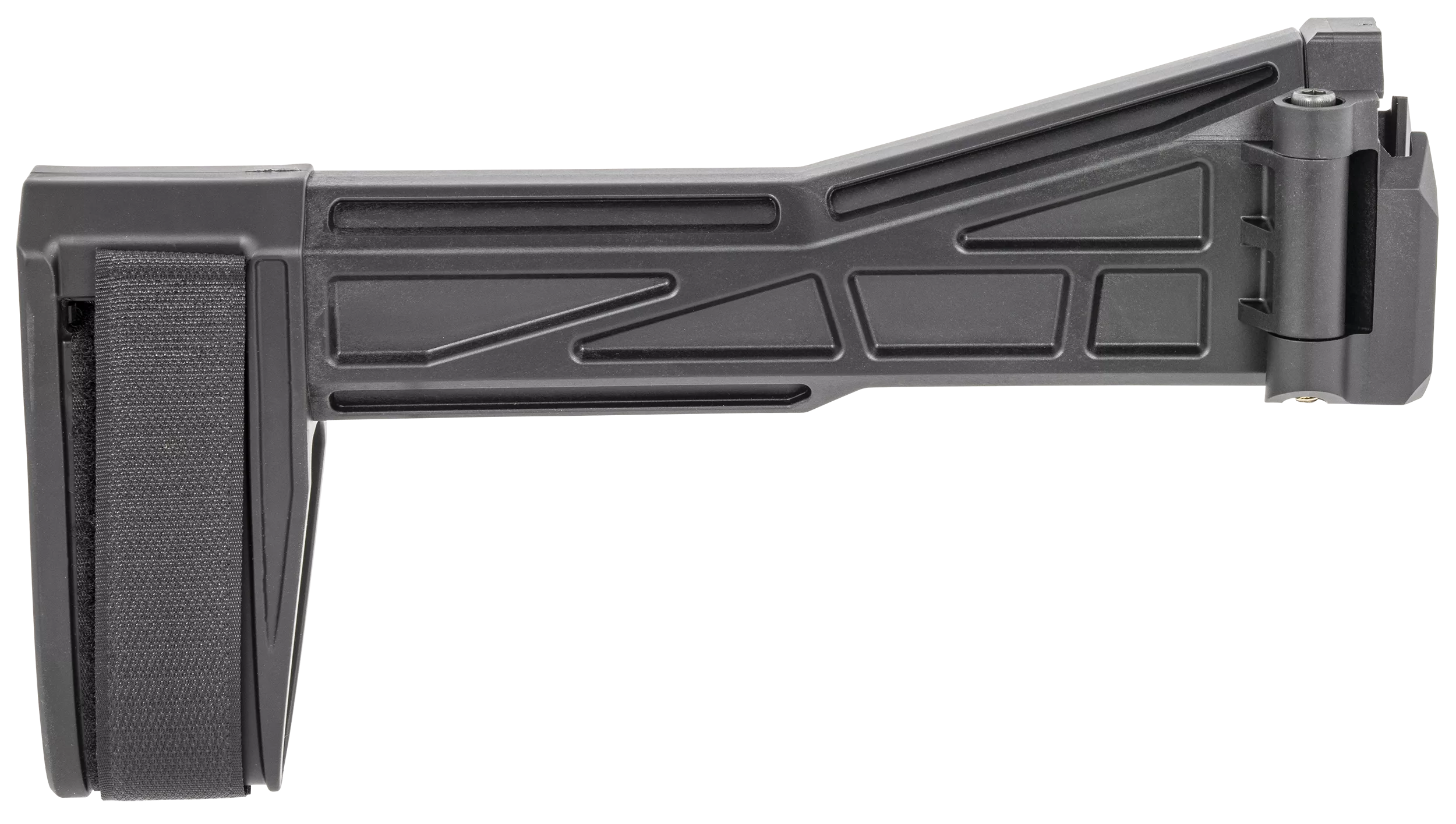 SB Tactical EVO201SB SBTEVO-G29.50" OAL Side Folding Black Synthetic for CZ Scorpion (Tube Not Included)