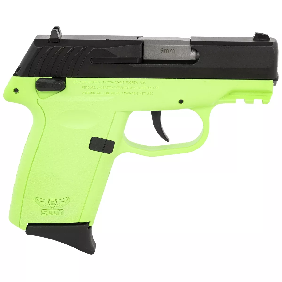 SCCY CPX1CBLGG3 CPX-1 Gen3 9mm Semi Automatic CCW Handgun