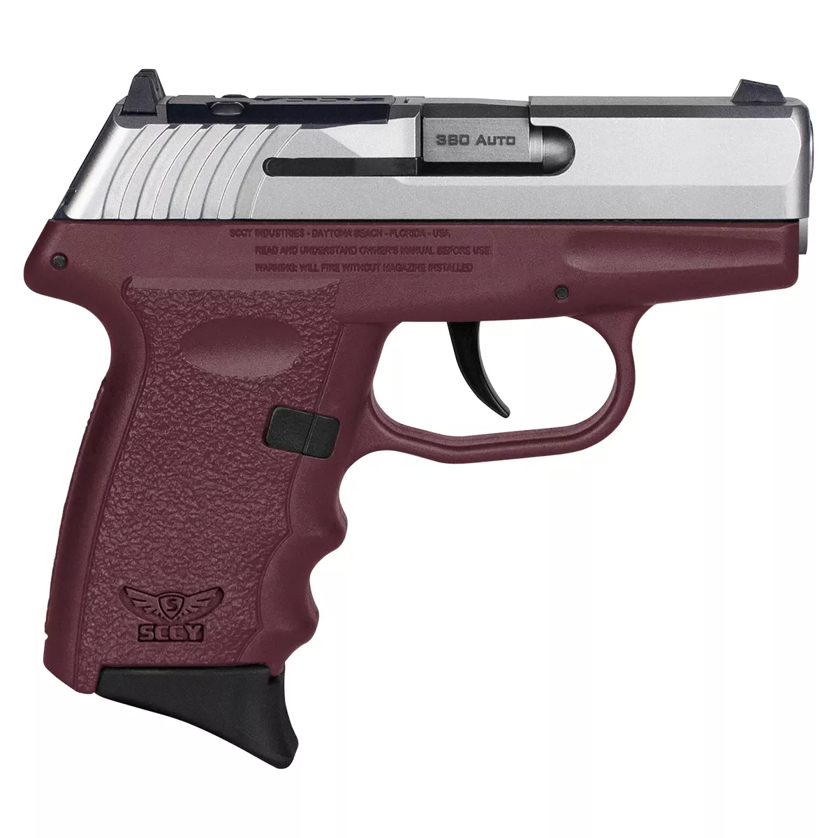 SCCY Industries CPX3TTCRRDRG3 CPX-3 Red Dot Ready Sub-Compact 380 ACP CCW Handgun