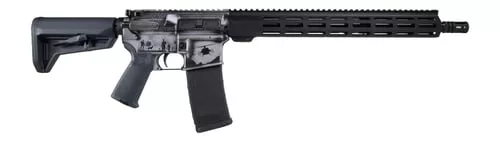 Shark Coast Tactical 300-111-1000-15 Military 5.56 NATO 30+1 16" Black Melonite Threaded Barrel, Gray Cerakote Aluminum Receiver w/Picatinny Rail, M-LOK Handguard, Magpul MOE SL Polymer Stock, Magpul
