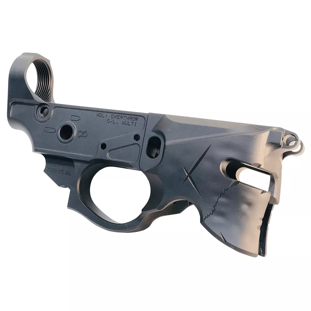 Sharps Bros SBLR07 OverthrowStripped AR-15 Lower Multi-Caliber