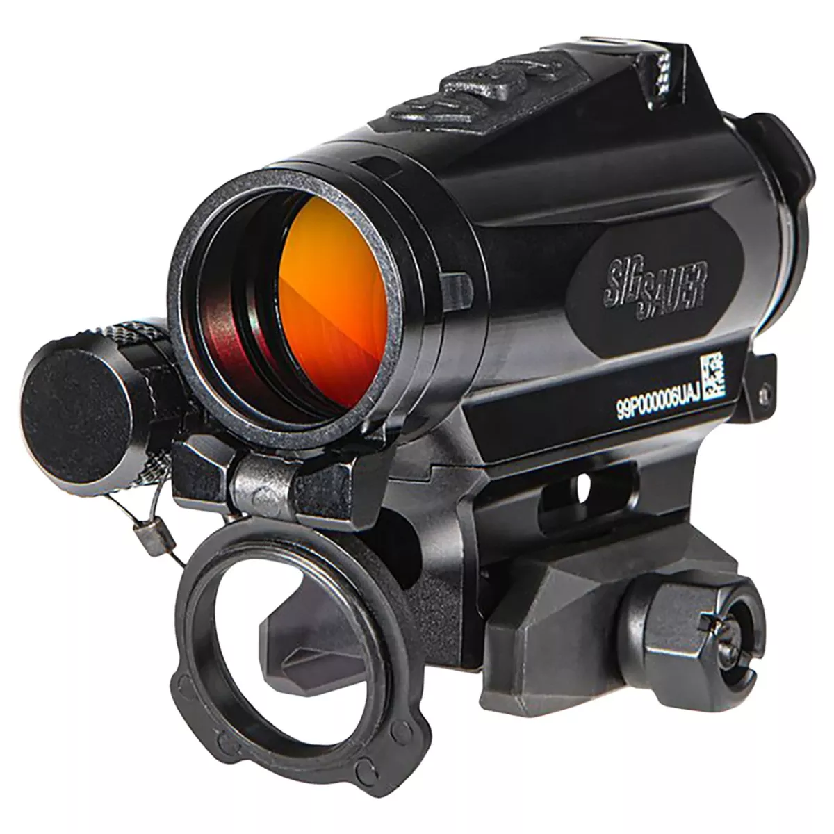 Sig Sauer Electro-Optics Romeo4XT-Pro Black 2 MOA Red Ballistic Circle Dot Multi Reticle, 1x20mm - SOR44001