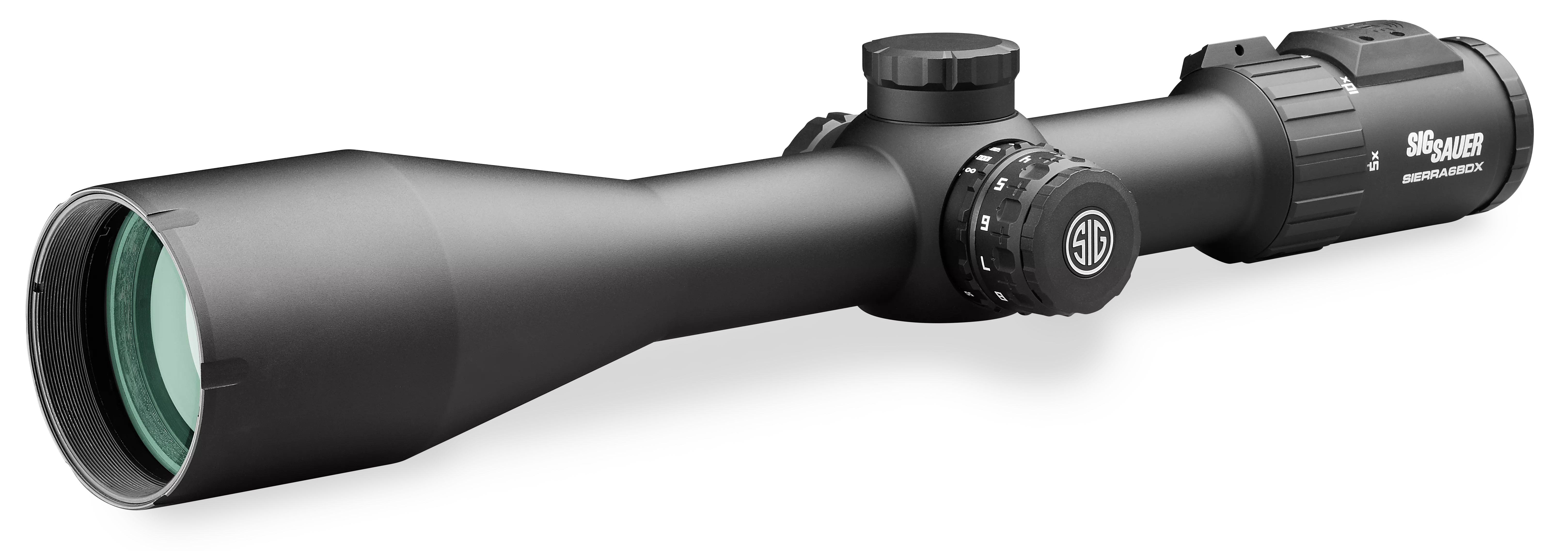 Sig Sauer Electro-Optics SOSBDX651 Sierra6 BDX Black Anodized 5-30x56mm 34mm Tube Illuminated BDX-R2 Reticle