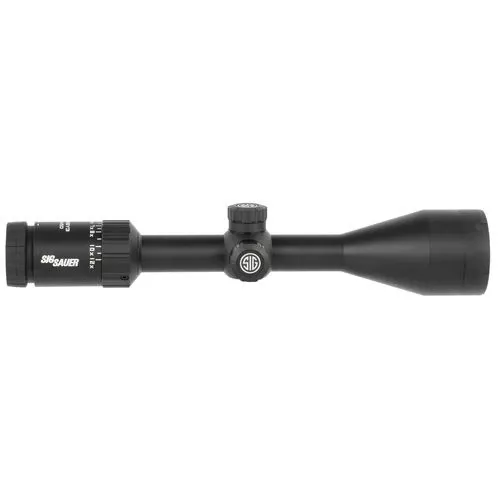 Sig Sauer Electro-Optics SOW34205 Whiskey3Black Anodized 4-12x50mm 1" Tube Illuminated Hellfire Quadplex Reticle
