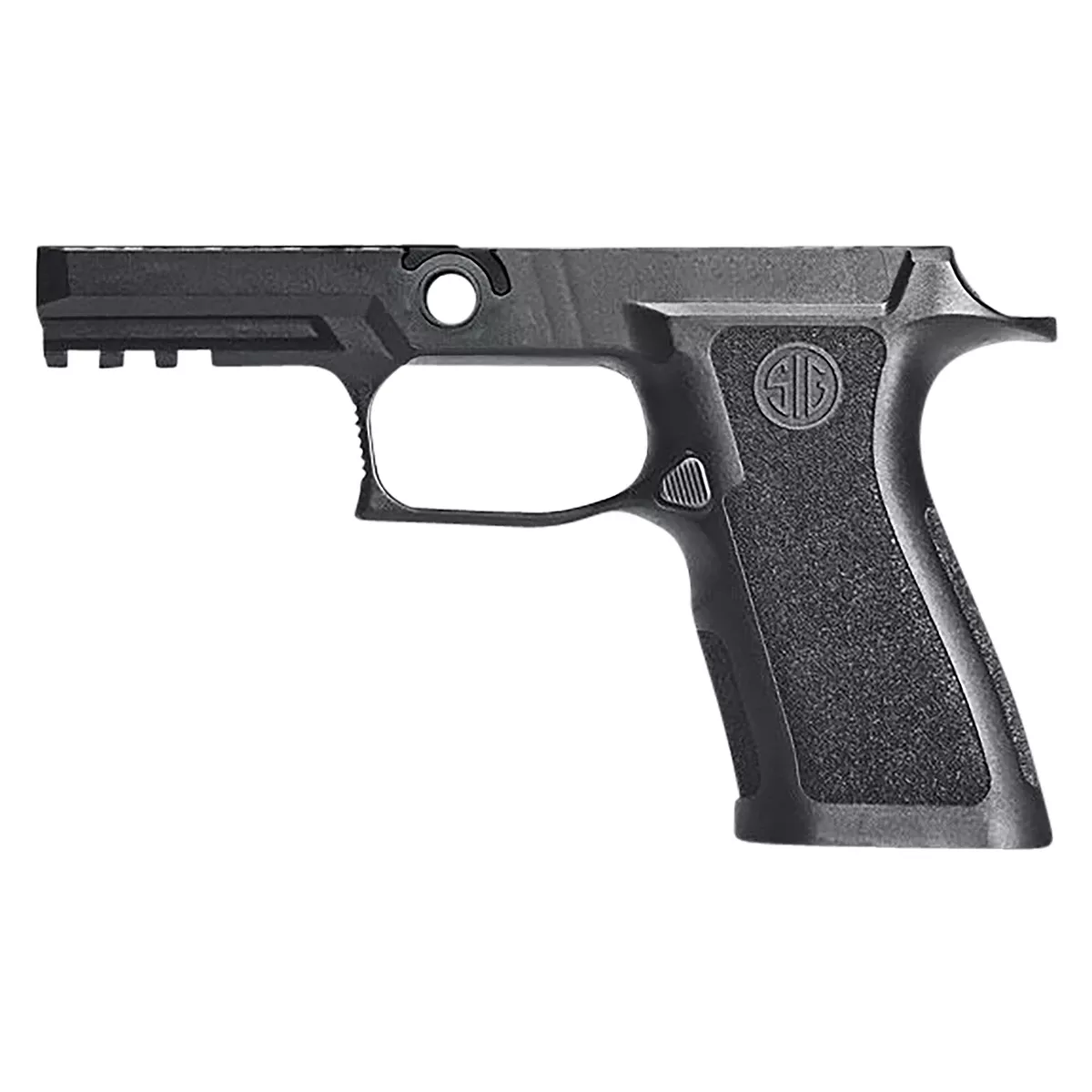 Sig Sauer GRIPMODXCA943MBLK P320 Grip Module X-Series Carry (Medium Size Module), 9mm Luger/40 S&W/357 Sig, Black Polymer, Fits Sig P320 (3.90" & 4.70")