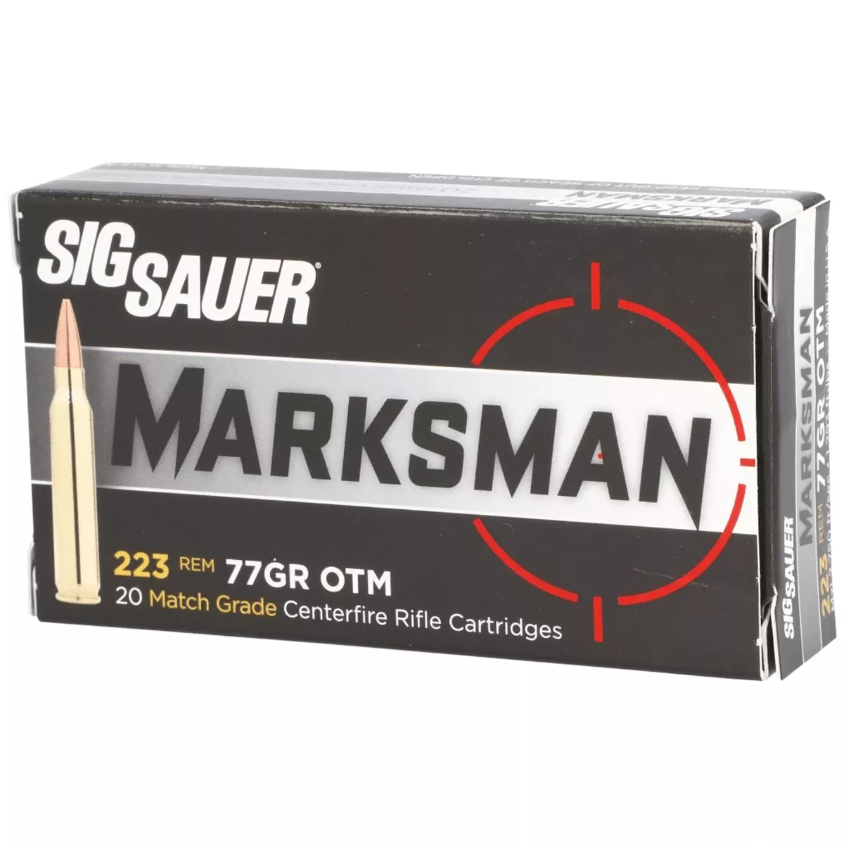 Sig Sauer Marksman 223 Rem 77 gr Open Tip Match - E223M120